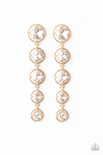 Load image into Gallery viewer, Drippin&#39; In Starlight - Gold Earrings- Paparazzi Accessories - Paparazzi Accessories