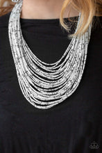Load image into Gallery viewer, Rio Rainforest - White Necklace - Paparazzi Accessories - Paparazzi Accessories