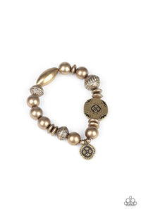 Paparazzi -Aesthetic Appeal - Brass Bracelet - Paparazzi Accessories