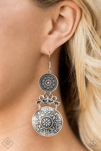 Load image into Gallery viewer, Paparazzi - Garden  Adventure - Silver Earrings - Paparazzi Accessories