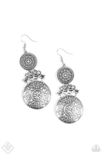 Load image into Gallery viewer, Paparazzi - Garden  Adventure - Silver Earrings - Paparazzi Accessories