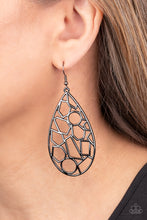 Load image into Gallery viewer, Paparazzi - Reshaped Radiance - Black Earrings - Paparazzi Accessories