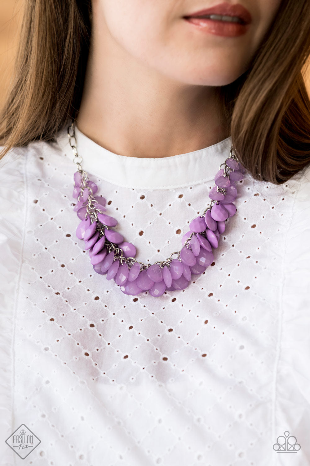 Paparazzi ♥ Layer After Layer - Purple ♥ Necklace – LisaAbercrombie