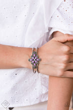 Load image into Gallery viewer, Paparazzi - Go With The FLORALS - Purple Necklace - Paparazzi Accessories