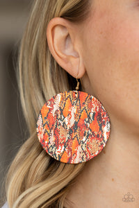 Paparazzi - Im Only Animal - Multi Earrings - Paparazzi Accessories