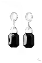 Load image into Gallery viewer, Paparazzi - Superstar Status - Black Earrings - Paparazzi Accessories