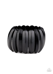 Paparazzi - Colorfully Congo - Black - Paparazzi Accessories