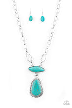Load image into Gallery viewer, Paparazzi Paparazzi -Rural Rapture - Blue Necklace Necklaces