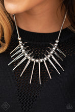 Load image into Gallery viewer, Paparazzi -   Fully Charged - Silver Necklace - Paparazzi Accessories