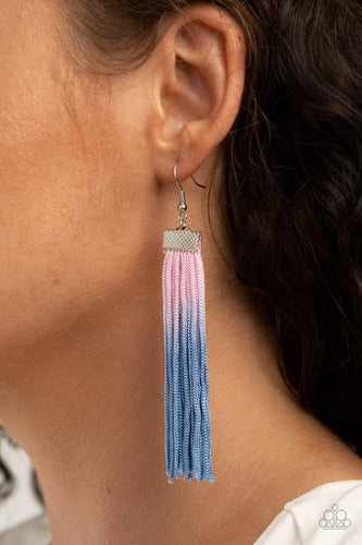 Pink tassel Earrings Paparazzi Accessories