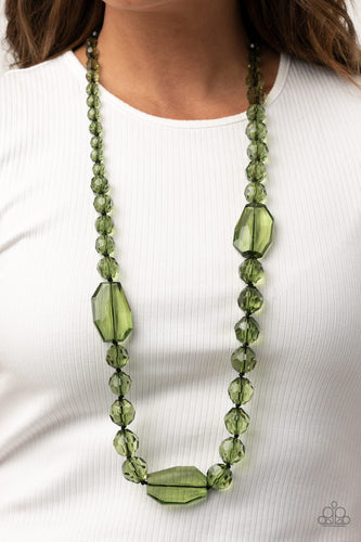 Paparazzi - Malibu Masterpiece - Green - Paparazzi Accessories