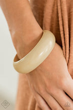 Load image into Gallery viewer, Paparazzi - Whimsically Woodsy -White Bracelet - Paparazzi Accessories