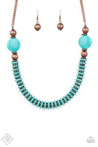 Paparazzi - Desert Revival -Copper Necklace - Paparazzi Accessories