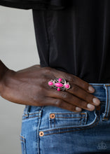 Load image into Gallery viewer, Paparazzi - Sahara Sweetheart - Pink Ring - Paparazzi Accessories