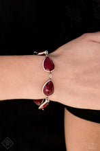 Load image into Gallery viewer, Paparazzi - REIGNy Days - Red Bracelet - Paparazzi Accessories