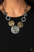 Load image into Gallery viewer, Paparazzi - Terra Adventure - Silver Silver Necklace - Paparazzi Accessories