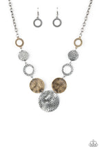 Load image into Gallery viewer, Paparazzi - Terra Adventure - Silver Silver Necklace - Paparazzi Accessories