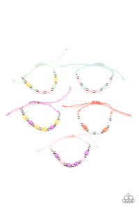 Paparazzi - Starlet  Shimmer - Draw String Bracelets - Assorted Colors - Paparazzi Accessories