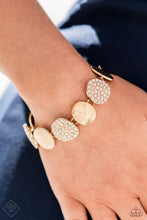 Load image into Gallery viewer, Paparazzi - Tough LUXE - Gold Bracelet - Paparazzi Accessories
