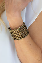 Load image into Gallery viewer, Paparazzi - Cool and CONNECTED - Brass Bracelet - Paparazzi Accessories