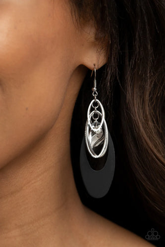 Paparazzi Paparazzi - Ambitious Allure- Black Earring Apparel & Accessories