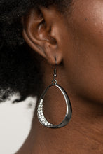 Load image into Gallery viewer, Paparazzi - Fiercely Flauntable - Black Earrings - Paparazzi Accessories