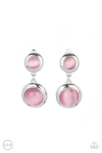 Load image into Gallery viewer, Paparazzi Paparazzi - Subtle Smolder - Pink Clip-On Earrings PRE ORDER Earrings