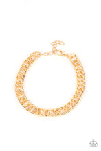 Load image into Gallery viewer, Paparazzi - Game-Changing Couture - Gold Bracelet