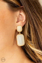Load image into Gallery viewer, Paparazzi Paparazzi - Meet Me At The Plaza - Gold Clip-On Earrings PRE ORDERED Earrings