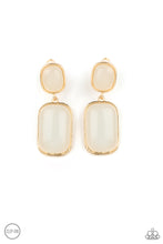 Load image into Gallery viewer, Paparazzi Paparazzi - Meet Me At The Plaza - Gold Clip-On Earrings PRE ORDERED Earrings
