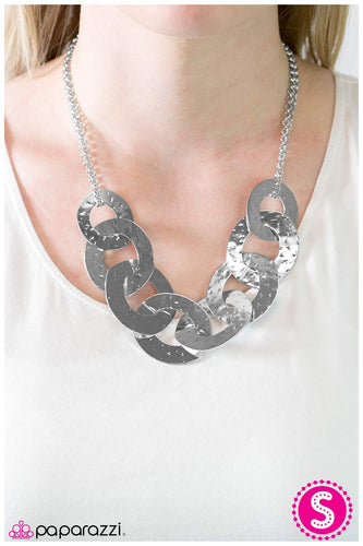Wonderfully Wicked Silver Necklace - Paparazzi Accessories - Paparazzi Accessories