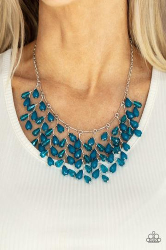 Paparazzi Paparazzi - Garden Fairytale  -Blue Necklace Necklaces