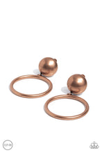 Load image into Gallery viewer, Paparazzi - Classic Candescence - Copper Clip On Earrings