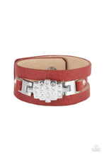 Load image into Gallery viewer, Paparazzi Paparazzi - Ultra Urban - Red Snap Bracelet Bracelets