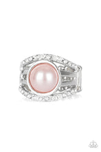 Load image into Gallery viewer, A Big Break -Pink Pearl -Paparazzi Earrings - Paparazzi Accessories