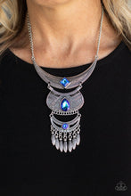 Load image into Gallery viewer, Paparazzi Paparazzi - Lunar Enchantment - Blue Necklace Necklaces