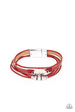 Load image into Gallery viewer, Paparazzi Tahoe Tourist -Red Urban Bracelet Bracelets