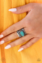 Load image into Gallery viewer, Paparazzi Paparazzi - Fashion Fix - Eco Energy - Blue Ring Rings