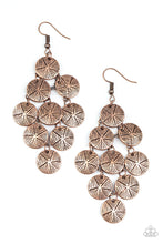 Load image into Gallery viewer, Paparazzi Paparazzi - How CHIME Flies - Copper Earrings Jewelry
