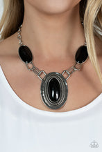 Load image into Gallery viewer, Paparazzi Paparazzi - Count to TENACIOUS - Black Necklace Jewelry