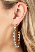 Load image into Gallery viewer, Paparazzi Paparazzi - Royal Reveler - Gold Earring Jewelry