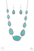 Load image into Gallery viewer, Paparazzi Paparazzi - Fashion Fix - Elemental Eden - Blue Turquoise Necklace Jewelry