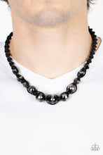 Load image into Gallery viewer, Paparazzi - Loose Cannon - Black Urban Necklace