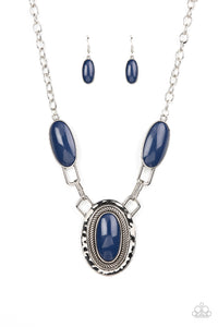 Paparazzi Paparazzi - Count to TENACIOUS - Blue Necklace Jewelry