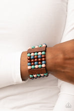 Load image into Gallery viewer, Paparazzi Paparazzi - Island Soul - Multi Wood Bracelet PRE-ORDER Jewelry