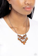 Load image into Gallery viewer, Paparazzi - Exceptionally Ethereal - Orange Necklace