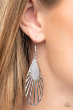 Load image into Gallery viewer, Paparazzi Paparazzi - WING-A-Ding-Ding - Silver Earrings Jewelry