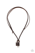 Load image into Gallery viewer, Paparazzi - On the Lookout - Brown Urban Necklace