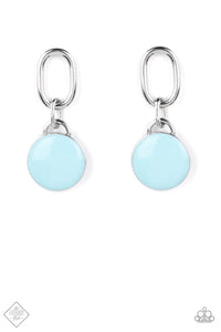 Paparazzi Paparazzi - Fashion Fix -Drop a TINT - Blue Earrings Jewelry