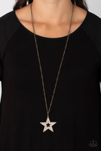 Load image into Gallery viewer, Paparazzi - Superstar Stylist - Brass Necklace